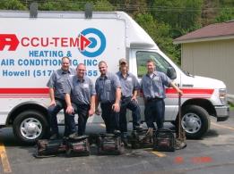 Accu-Temp Heating & Air Conditioning service techs!