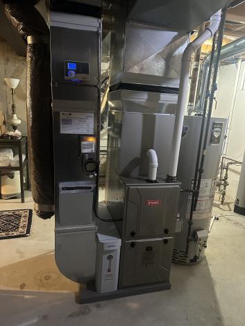 A  furnace - check out Accu-Temp Heating & Air Conditioning's maintenance plan today to keep your furnace working.